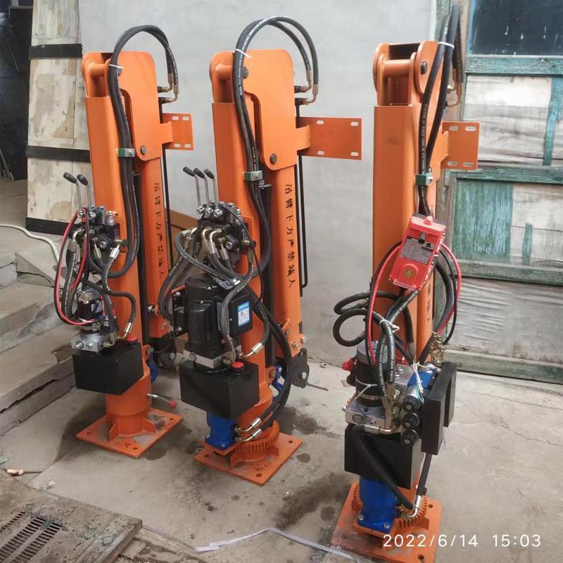 应县重汽蓝牌随车吊 3.2吨 国六动力强 液压驱动 农用自卸起重机